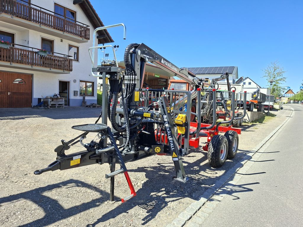 Källefall Rückewagen FB70 mit FB63T Forstkran Källefall Rückewagen FB70 FB63T 6
